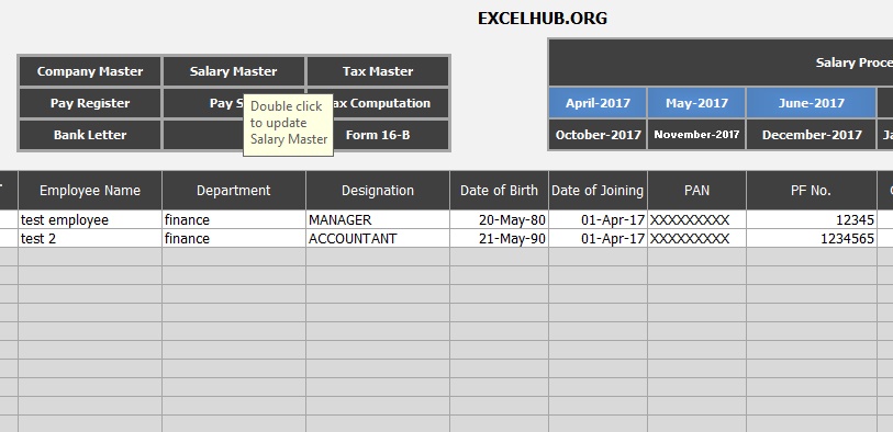 How To Make Payroll Software In Excel